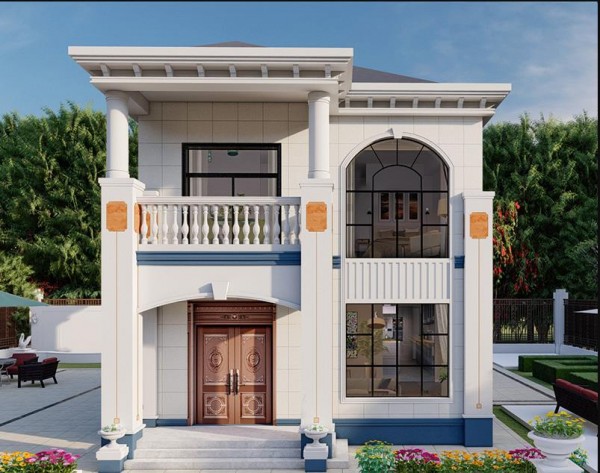 二层别墅欧式小户型