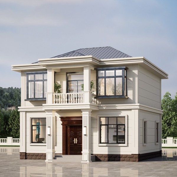 农村自建房二层别墅设计图纸简约两