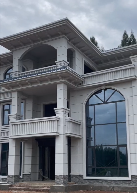 渠县三层欧式别墅案例