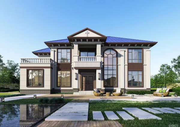 二层四间带露台设计参考