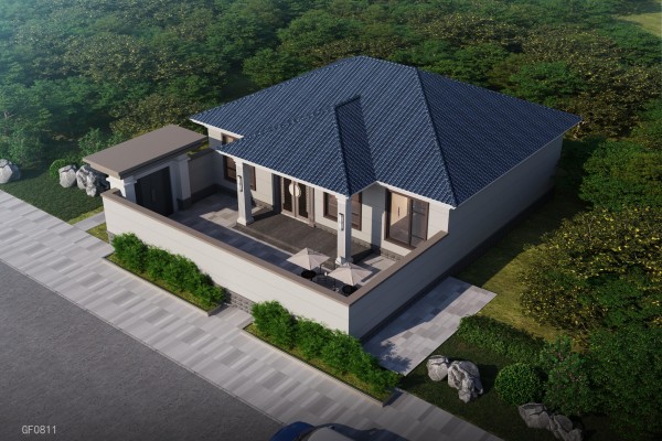 一层带院子设计灵感