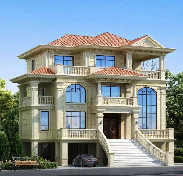 三层大别墅#带露台#带车库