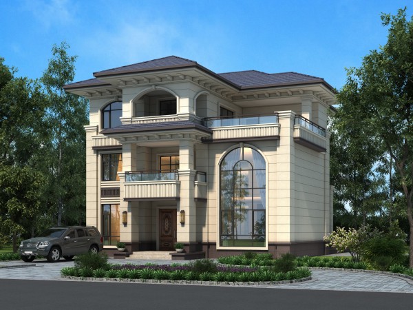 三层欧式大别墅