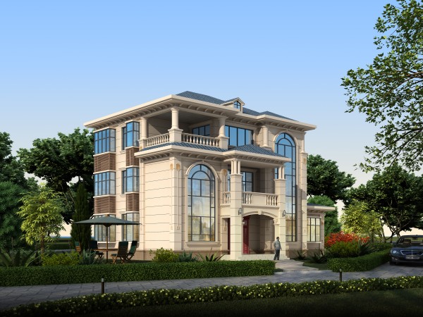三层欧式大别墅