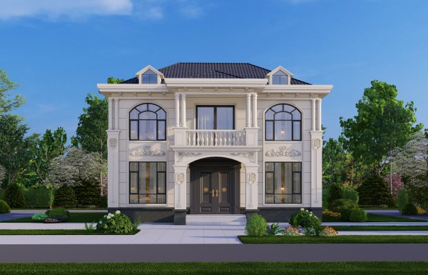 二层欧式小别墅