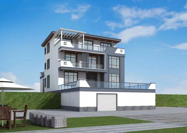 三层现代风别墅