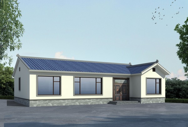 一层独排自建房