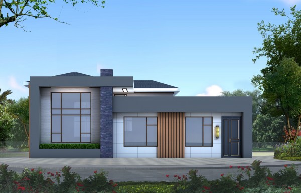 一层现代风别墅