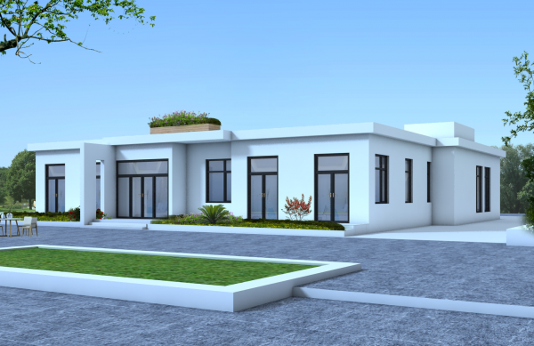 一层现代风别墅