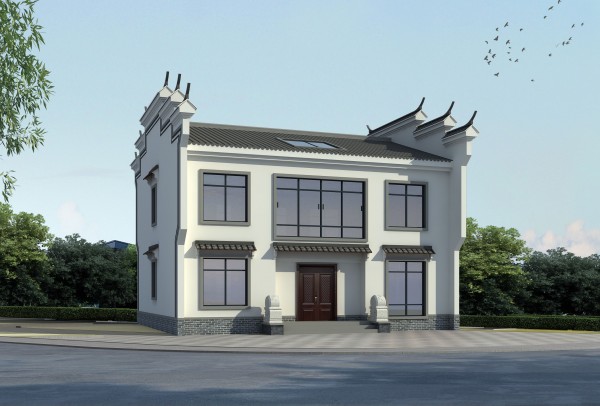 二层中式小别墅