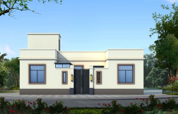 一层现代风别墅