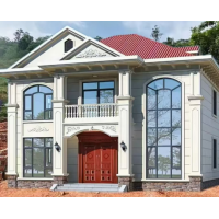 渠县2层砖混欧式别墅