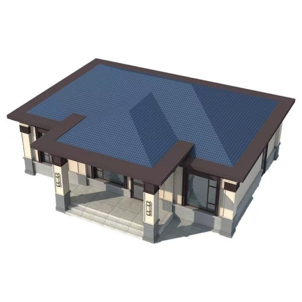 农村一层自建房子别墅设计图纸图3