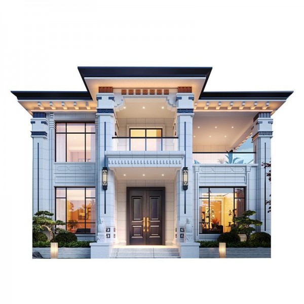 二层别墅设计图纸新款中式图3