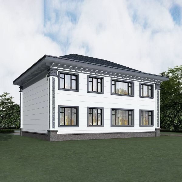 二层新中式别墅图纸图4