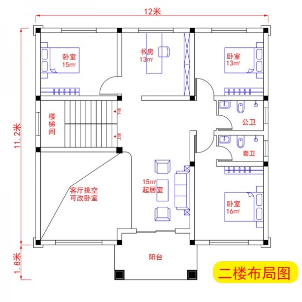 三层欧式别墅图3
