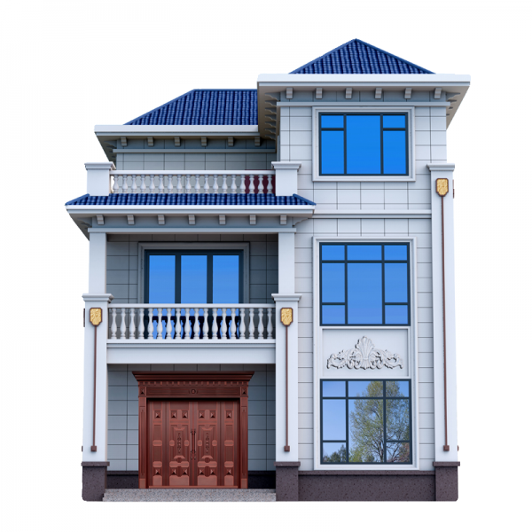 9X12米三层两开图2