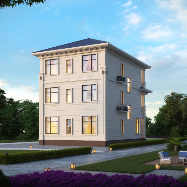 三层别墅8.26x13.56米图2