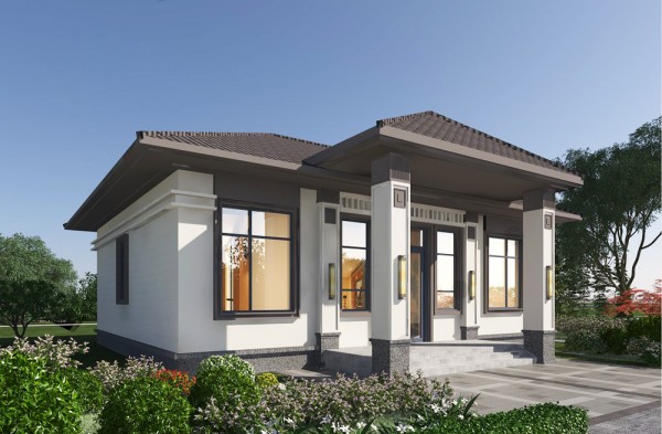 一层新中式12.5mX9.5m图2