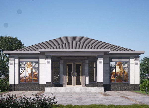 一层别墅14X11.2m