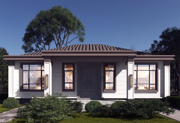 一层别墅16.7X11m