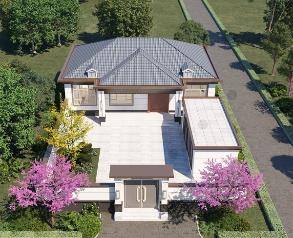 开间:16m  进深:11m