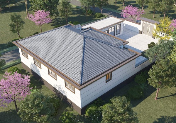 开间:16m  进深:11m图2